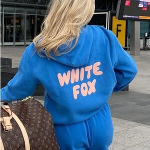 White Fox Offstage Hoodie Azure XS/S